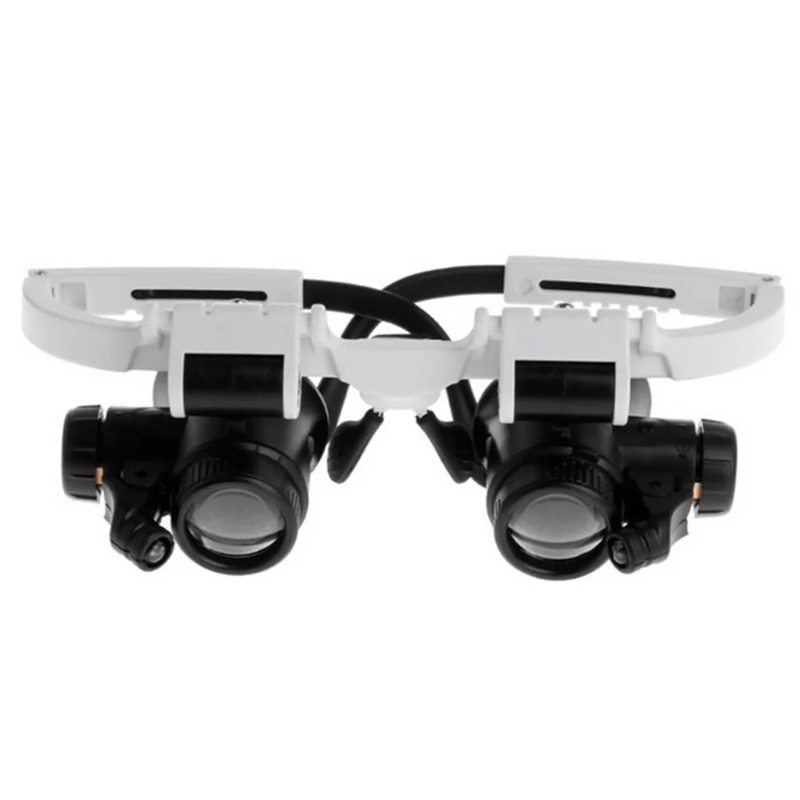 Electronics Repair Glasses - Çoklu Lensli Kafa Bandı Büyüteç Gözlüğü