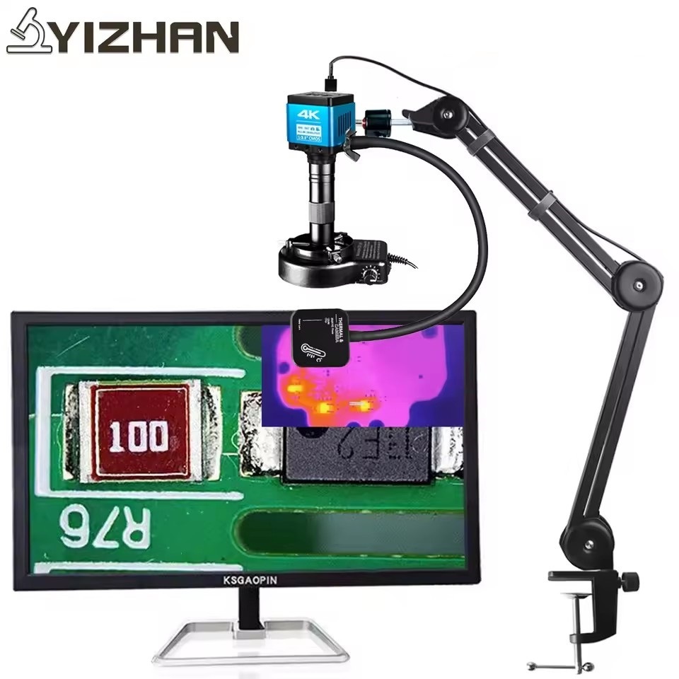 Electronics Repair Images - YIZHAN 4K Mikroskop Kamera 300X Lens