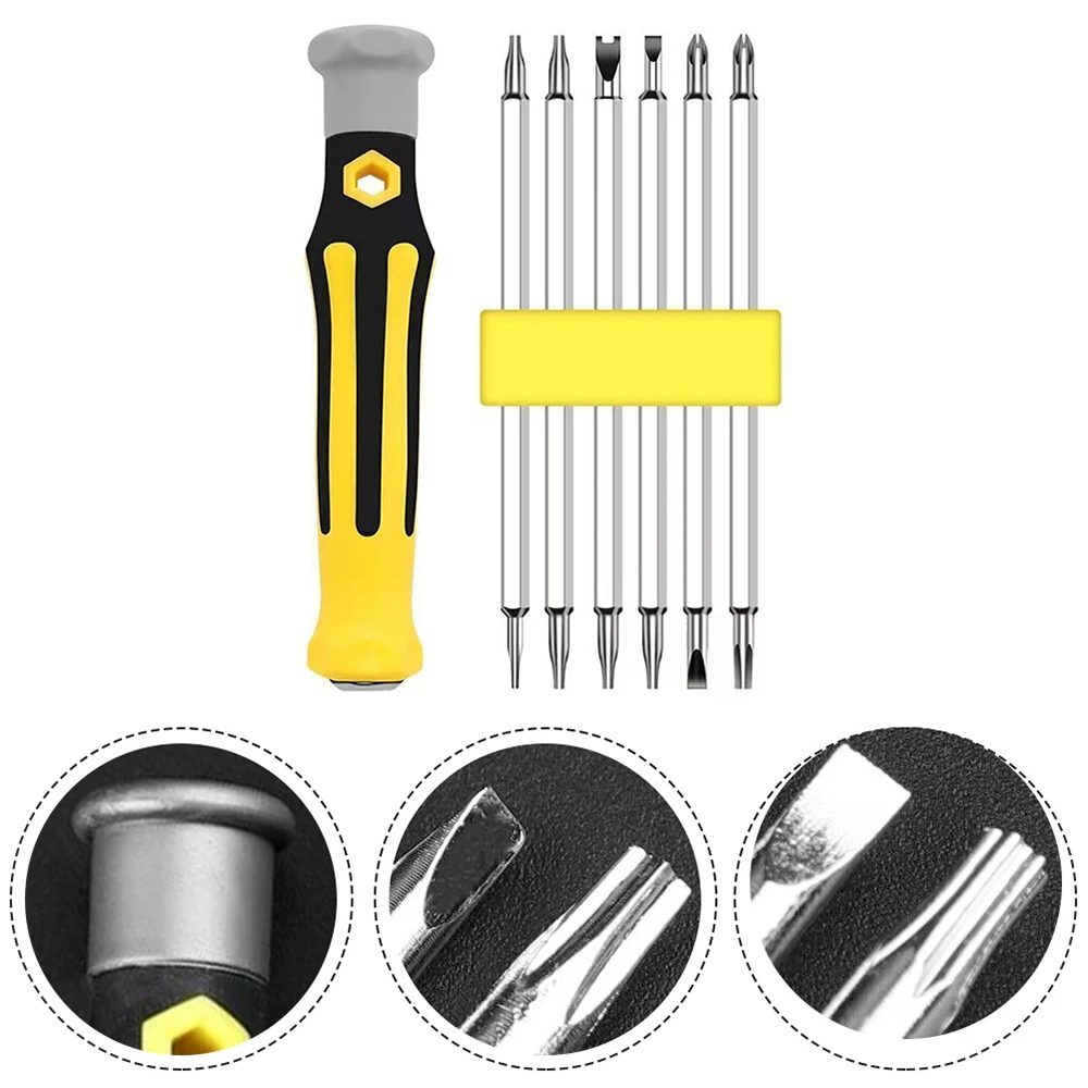 Phone Opening Tool - 12'si 1 arada Çok Fonksiyonlu Tornavida
