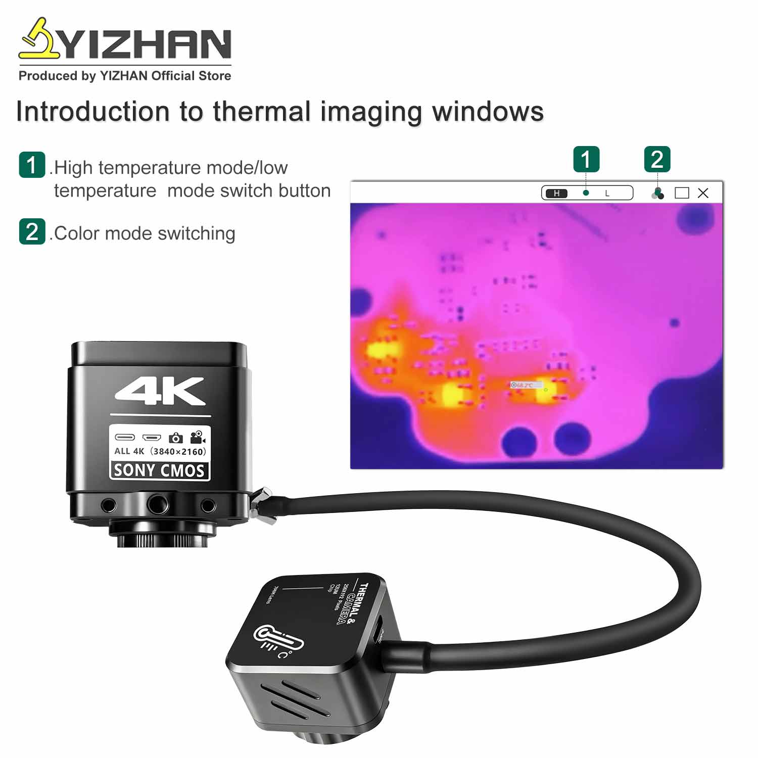 Electronics Repair Images - YIZHAN Termal Görüntüleme Cihazı 4k Elektronik