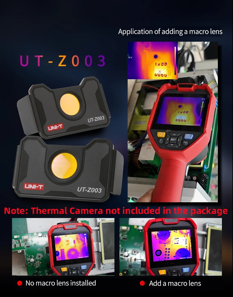 ​ UNI-T UT-Z003 Makro Lens UTi - Electronics Repair Images incelemesi ve fiyatı