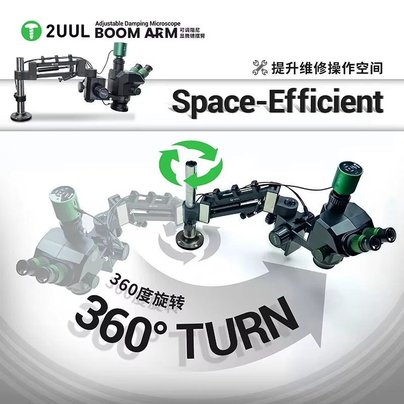 2UUL MS71 Ayarlanabilir Sönüml - Electronics Repair Microscope incelemesi ve fiyatı