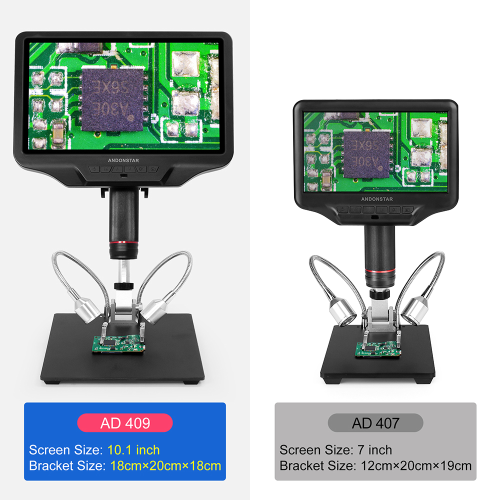 Andonstar AD409 HDMI dijital m - Electronics Repair Microscope incelemesi ve fiyatı