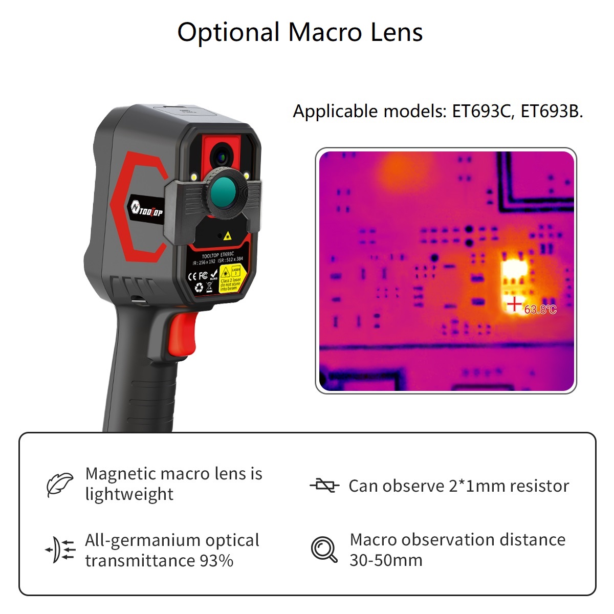 TOOLTOP ET693C Süper IR 512x38 - Electronics Repair Images incelemesi ve fiyatı