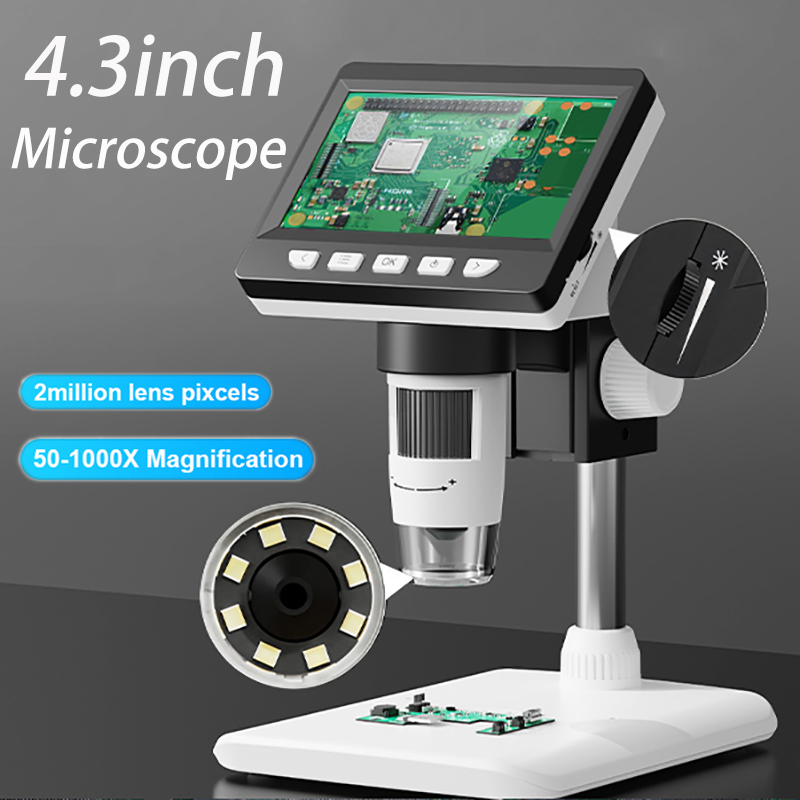 4.3 inç IPS Ekranlı Dijital Mi - Electronics Repair Microscope incelemesi ve fiyatı
