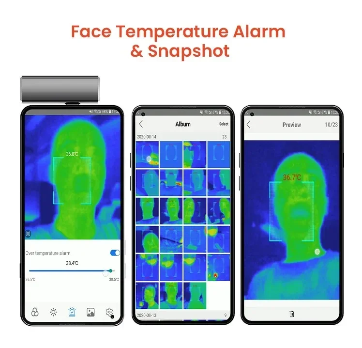 Tip C Android mobil termal kam - Electronics Repair Images incelemesi ve fiyatı