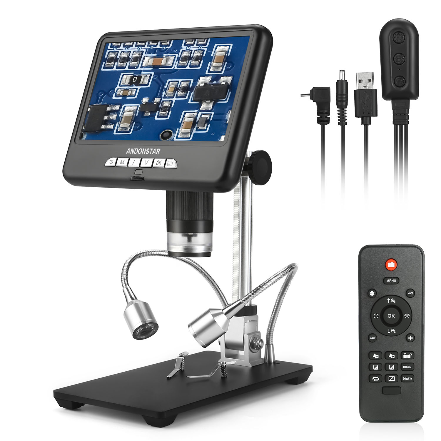 Andonstar AD407 HDMI Lehimleme - Electronics Repair Microscope incelemesi ve fiyatı