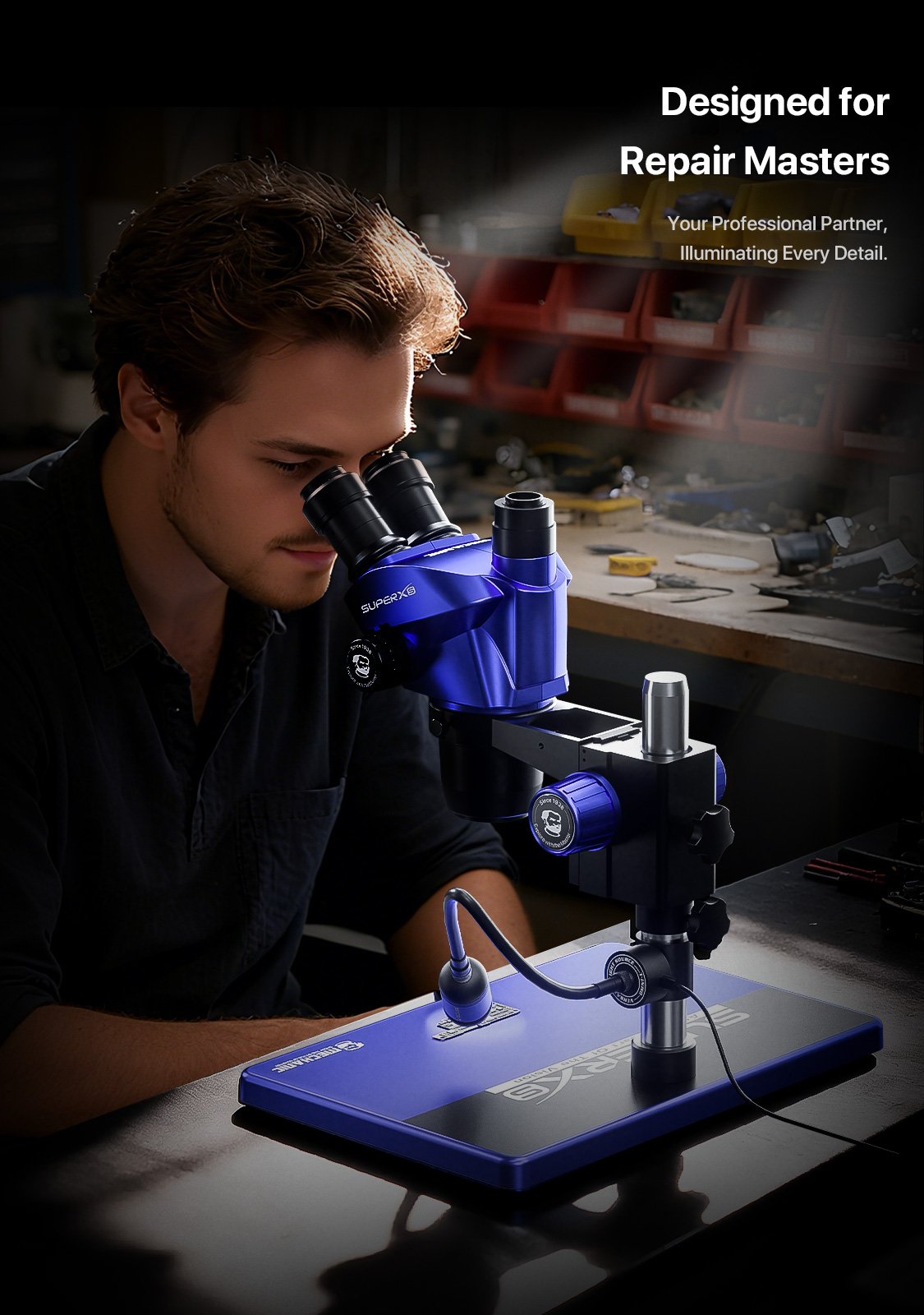 MECHANIC Mikroskop Evrensel Iş - Electronics Repair Microscope incelemesi ve fiyatı