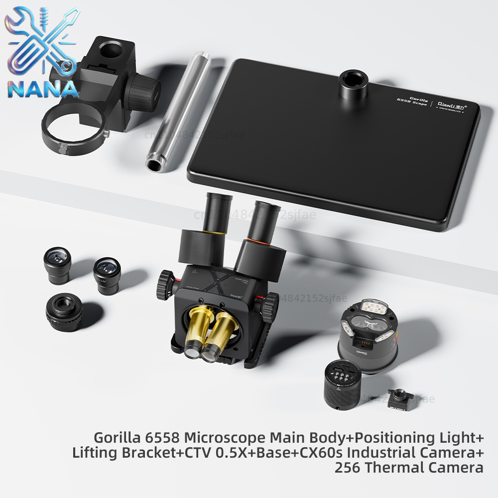 Qianli 6558 Gorilla Trinoküler - Electronics Repair Microscope incelemesi ve fiyatı