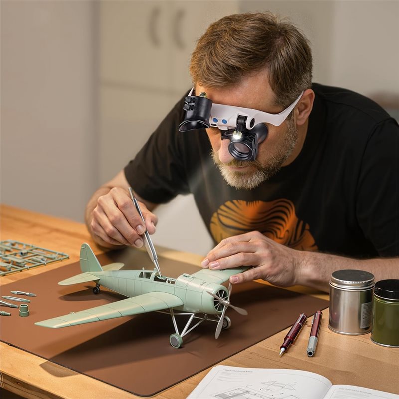 ABUP-LED Işıklı Büyüteç, 14 De - Electronics Repair Glasses incelemesi ve fiyatı