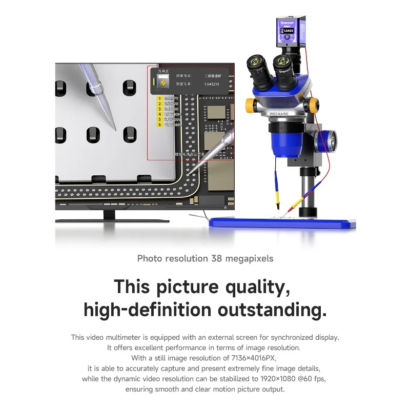 Action2 Video Multimetre Mikro - Electronics Repair Images incelemesi ve fiyatı